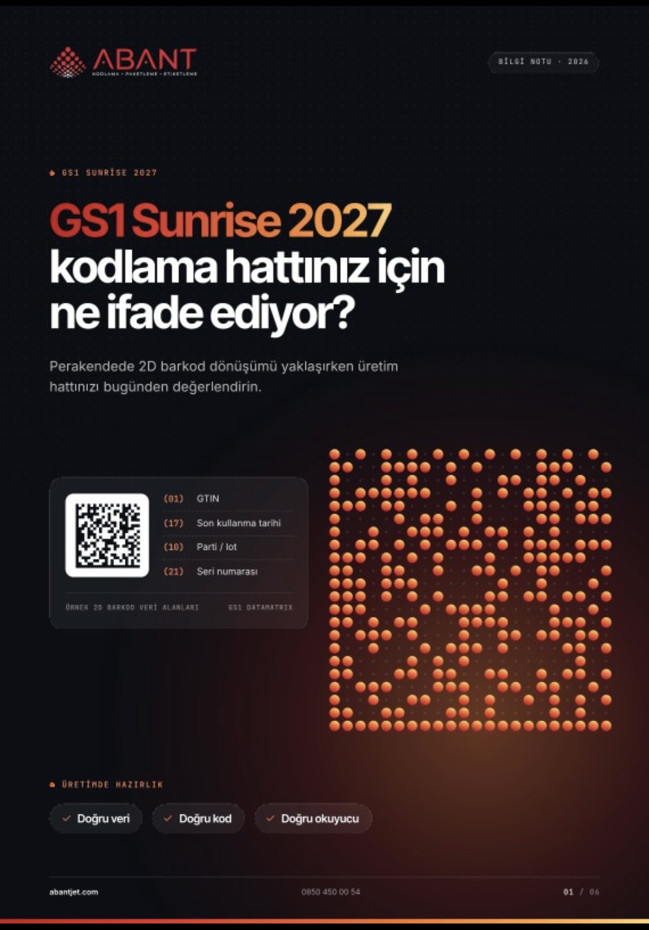 GS1 Sunrise 2027 Hazırlık